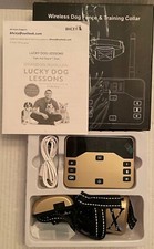 Pet Electronic Fence System Dog Trainer Only 1 Collar Works