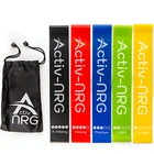 Resistance Bands Exercise Loop Home Fitness Yoga Pilates Physio Workout Set of 5