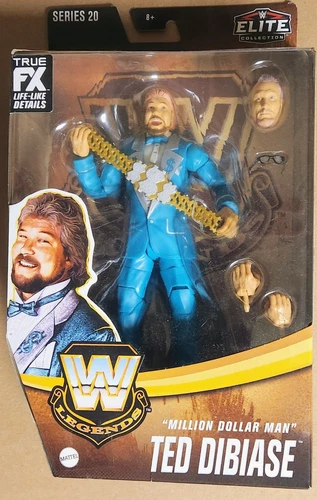 WWE Mattel Legends Series 20 Million Dollar Man Ted Dibiase Chase