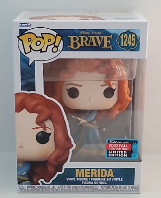 Funko Pop Disney Pixar Brave Merida 2022 Fall Convention Exclusive  *Limited* 889698652452|