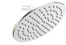 8 Inch Round Shower Head Overhead Rainfall Stainless Steel Monsoon LumoSpa chrom