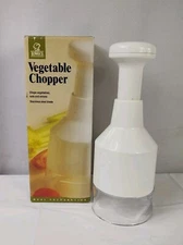 Rowoco Meal Preparation Vegetable Chopper With Stainless Steel Blade And Box