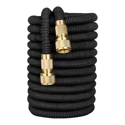 25 50 75 100FT Heavy Duty Expandable Flexible Garden Magic Water Hose Pipe UK~