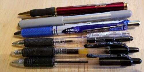 Old pen lot Connections To Care Uni Ball Pentel Energel Pilot Easy Touch  Zebra
