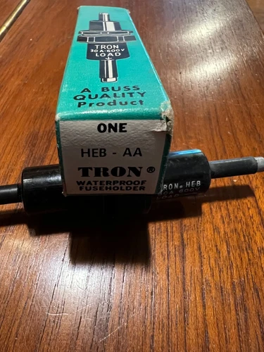 5 NEW Bussmann HEB-AA Tron Waterproof Fuse Holders