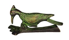 Woodpecker Shape Doorbell Vintage Style Handmade Brass Door Knocker Home Decor