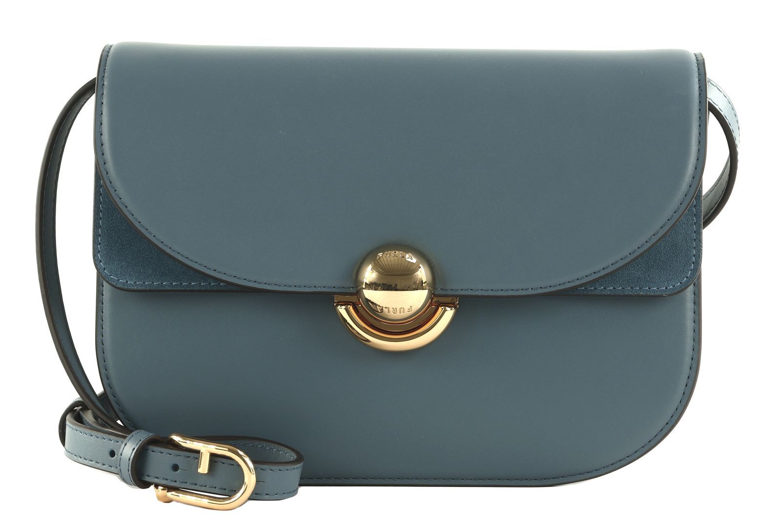 FURLA cross body bag Sfera Crossbody Round S Denim