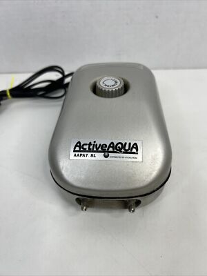 Hydrofarm Active Aqua Air Pump, 2 Outlets, 3W, 7.8 L/min