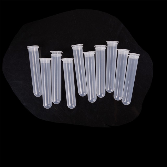 Plastic Test Tubes Centrifuge Tubes 20ml Round Bottom Multiple Length