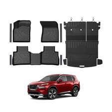 GALVAGNITE Floor Mats Set for Nissan Rogue 2026 2025 2024-2021 Accessories, F...
