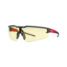 Milwaukee Tool 48-73-2101 Safety Glasses, Anti-Scratch, Yellow Lens, Black