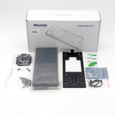 Akuvox X912K Smart Intercom With Installation Bracket In Tarnish
