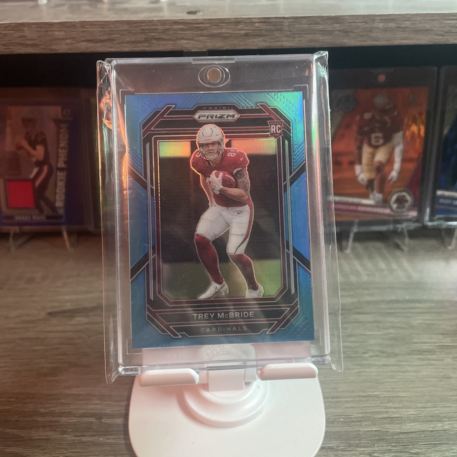 2022 Panini Prizm - Rookies Trey McBride #327 Light Blue Prizm (RC)