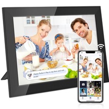 10.1 Inch WiFi Digital Picture Frame, Smart Electronic Clound Digital Photo F...