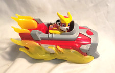 Paw Patrol Mighty Pups  Charged Up Marshall Deluxe Vehicle w/ Lights and Sound