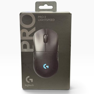 Logitech G PRO 2 LIGHTSPEED Wireless Gaming Mouse HERO 2 Sensor Black SHIP NOW