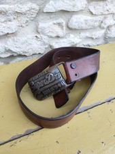 vintage Superdry leather belt Needs New Rivets 111cm Long