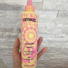 amika Smooth Over Frizz-Fighting Treatment Anti-Frizz Smoothing 6.7 fl oz