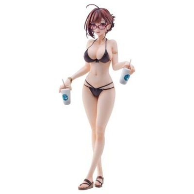 92M Illustration Myopia Sister Badeanzug Non-scale PVC ABS Figur Union Creative