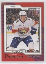 2023-24 O-Pee-Chee Premier Mackie Samoskevich #P-95 0c3