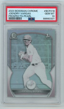2023 Bowman Chrome Joendry Vargas 1st Pearl Refractor PSA 10 Gem Mint
