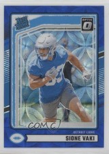2024 Panini Donruss Rated Rookie Optic Preview Blue Scope Prizm Sione Vaki 0b7v