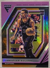 2022-23 Panini Flux - Christian Koloko #241 Solar Eclipse Prizm 39/49 (RC)