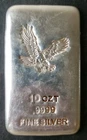10oz Silver Eagle Bar