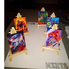 SkyBox 1994 DC Comics SkyDiscs Trading Card Lot 4 Hal Jordan Flash