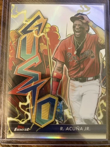 2026 Topps Finest Ronald Acuna Jr. Base (RAW)
