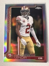 2025 Topps Chrome DEOMMODORE LENOIR Refractor #269 San Francisco 49ers 