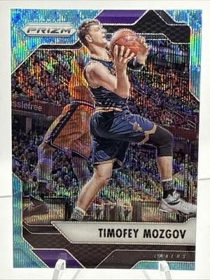 2016-17 Panini Prizm Timofey Mozgov #133 Wave Prizm /25 Lakers