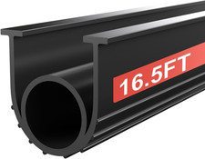 Garage Door Seals Bottom Rubber - 16.5 Ft Universal U O Weatherproofing Garage
