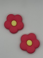 New Charms Bogg Bag Summer Beach Bag Accessories LARGE Decorative Flowers