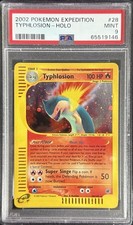 Pokemon Typhlosion 28/165 Holo Expedition Base Set PSA 9 on eBay