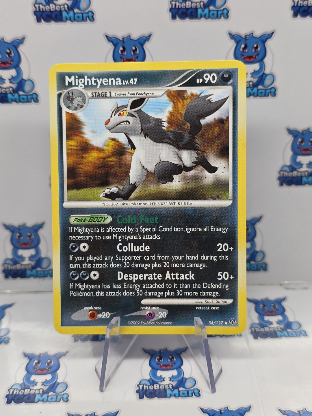 Mightyena - 54/127 Pokemon Platinum LP 