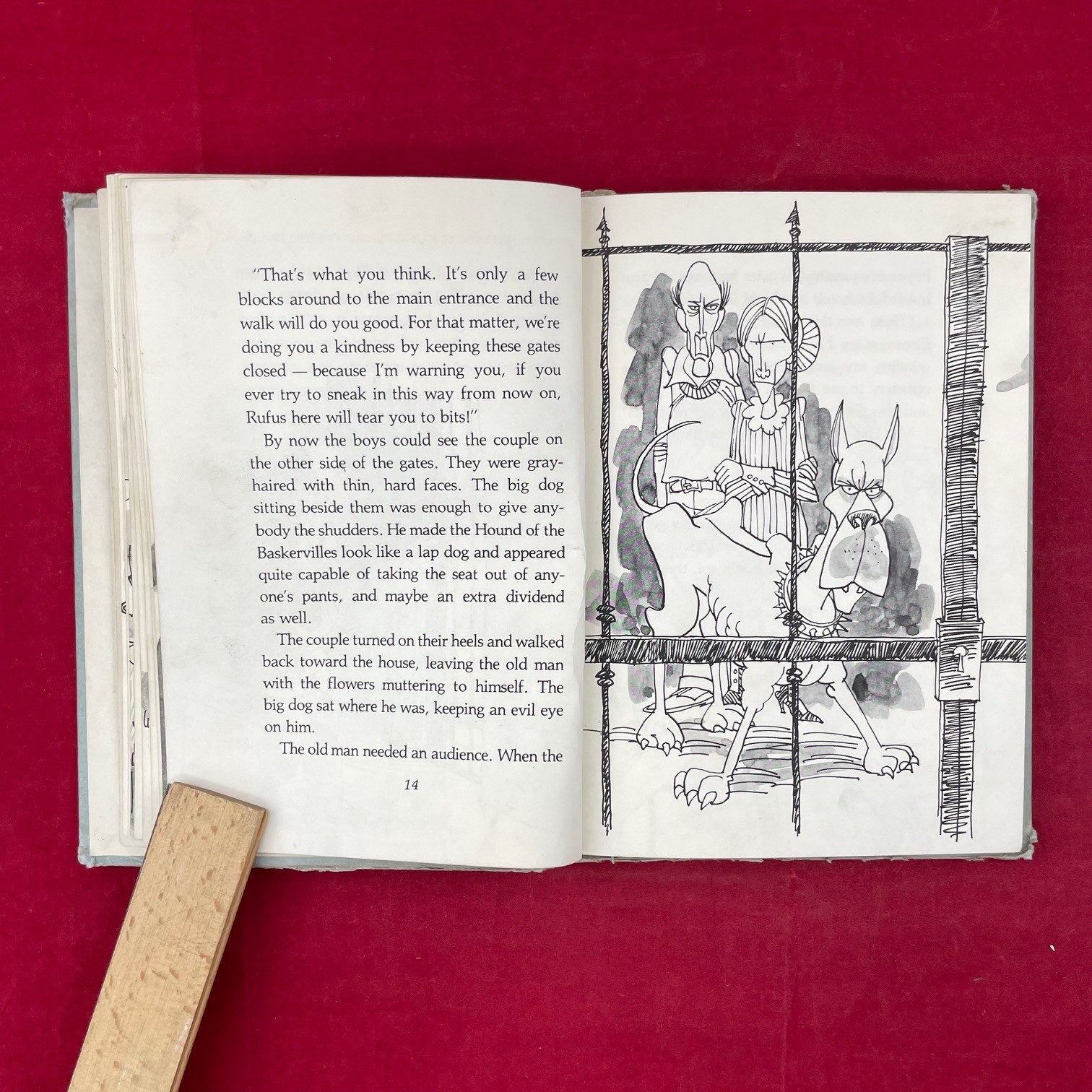 Vintage 1975 The Great McGoniggle's Gray Ghost Hardcover Book - Discard