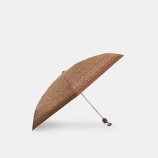 Coach Mini Signature Umbrella with UV Protection