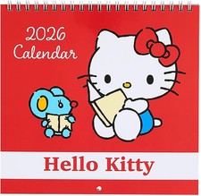 Sanrio Wall Calendar M 2026 Hello Kitty Paper Wall Hanging Japan