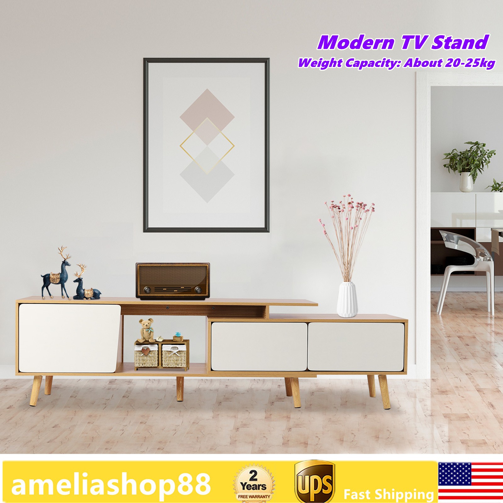 Mdf Storage Shelf 55lbs