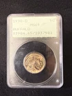 1938-D 5C BUFFALO NICKEL- MS 65