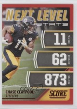2021 Score Next Level Stats Red Chase Claypool #NL24 z6b