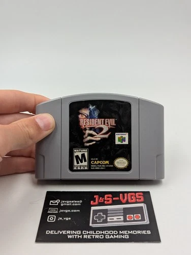 Resident Evil 2 Nintendo 64 N64 Cartridge Only Tested Working