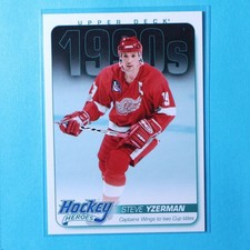 2013-14 UD Hockey Heroes #HH57 Steve Yzerman - Detroit Red Wings