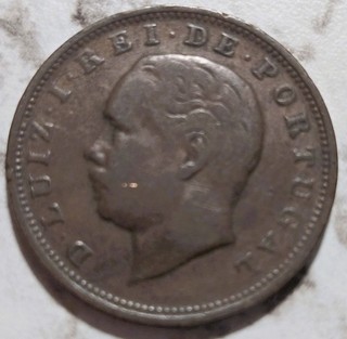 Moneda de 20 arroz Portugal 1884 BIN375