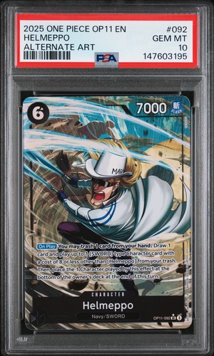 Helmeppo (Alternate Art) graded PSA 10 for sale on eBay
