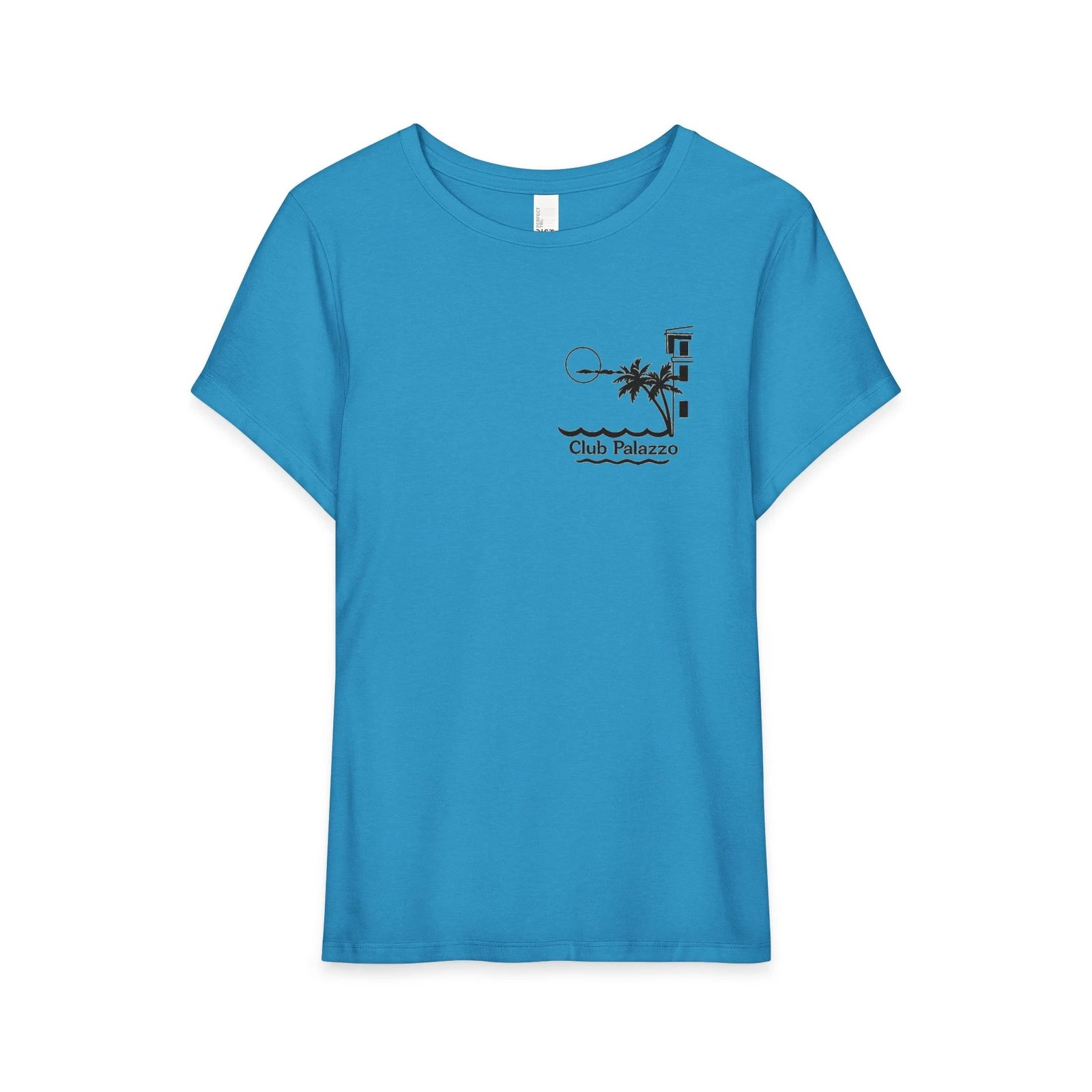 Surf Palm Wave design T-Shirt | beach palm tree graphic