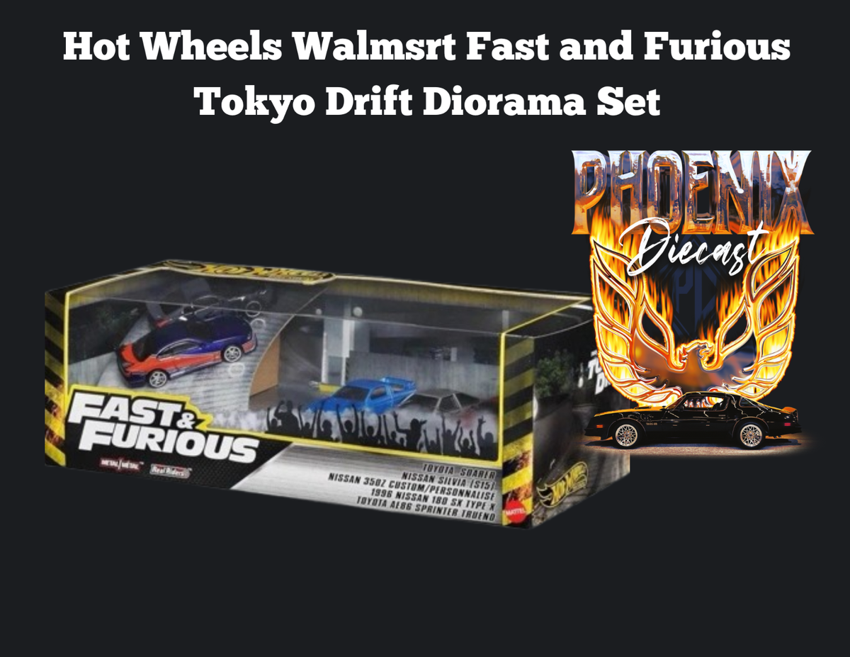 Hot Wheels Walmsrt Fast and Furious Tokyo Drift Diorama Set | eBay