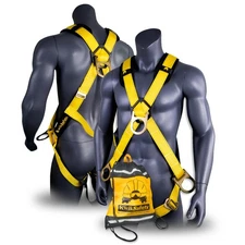 KwikSafety - Charlotte, NC - MONSOON Safety Harness 4 HEAVY DUTY D-RINGS ANSI...
