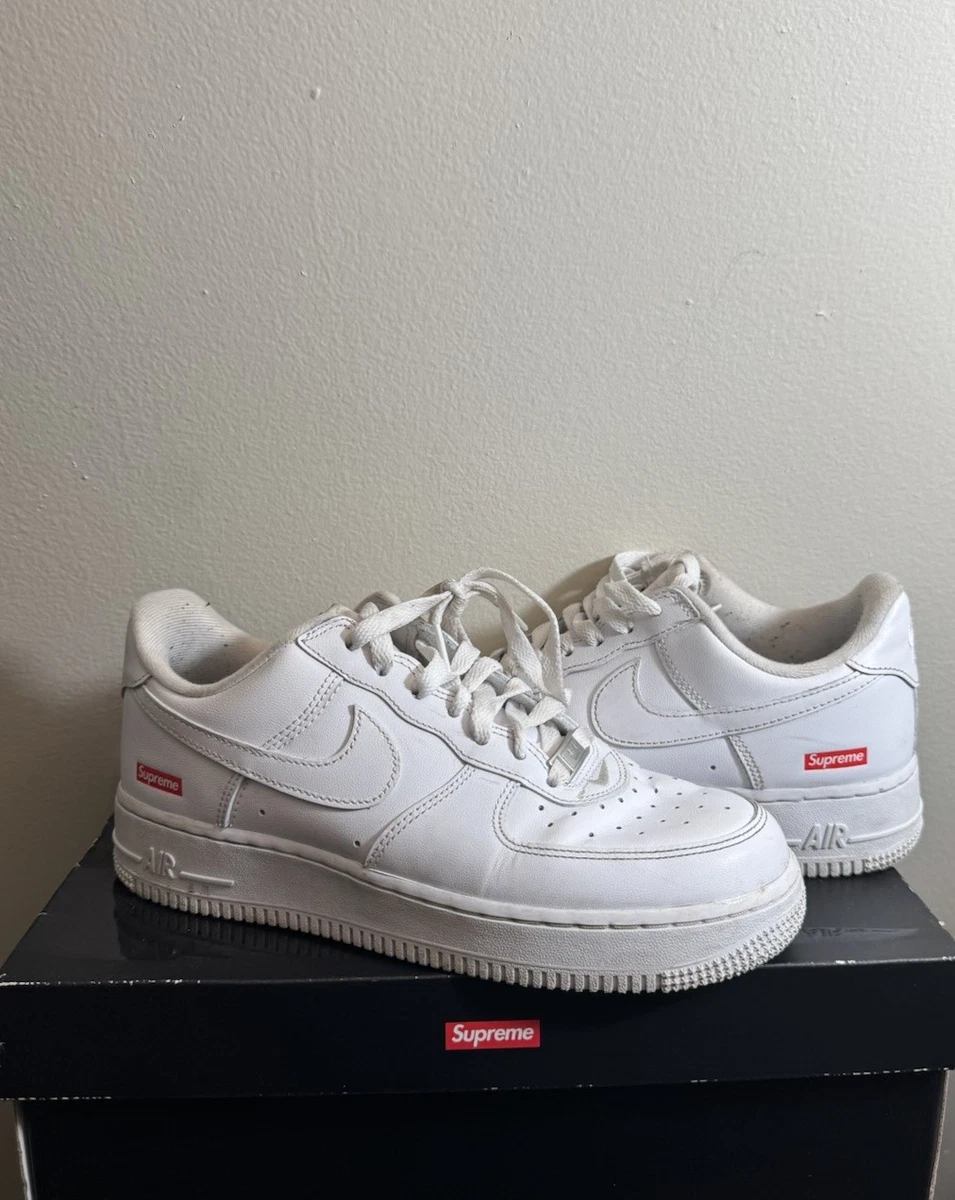 Las mejores ofertas en Nike Air Force 1 Supreme White | eBay